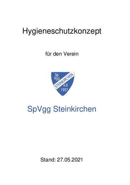 PDF-Datei Hygieneschutzkonzept Spvgg Steinkirchen - 27.05.2021